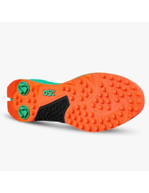 Dsc Cricket Shoe Jaffa 22 (Sea Green/Orange)