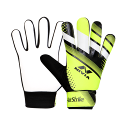 NIVIA AIRSTRIKE FOOTBALL GOALKEEPER GLOVES (BLACK GREEN) 