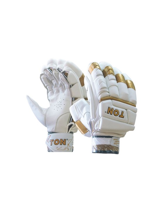 Ss Ton Gold Edition Right Handed Cricket Batting Gloves (Mens) 