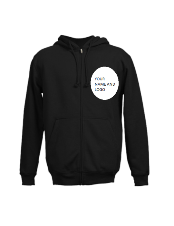 Customized Hoodie With text and logo