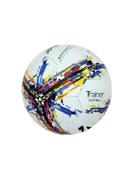 Nivia Trainer  Football - White/Blue - Size 3