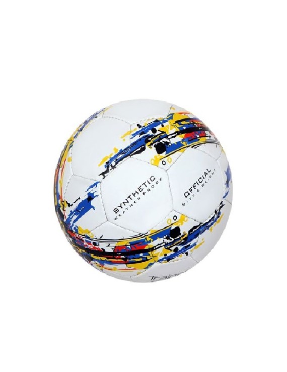 Nivia Trainer  Football - White/Blue - Size 3