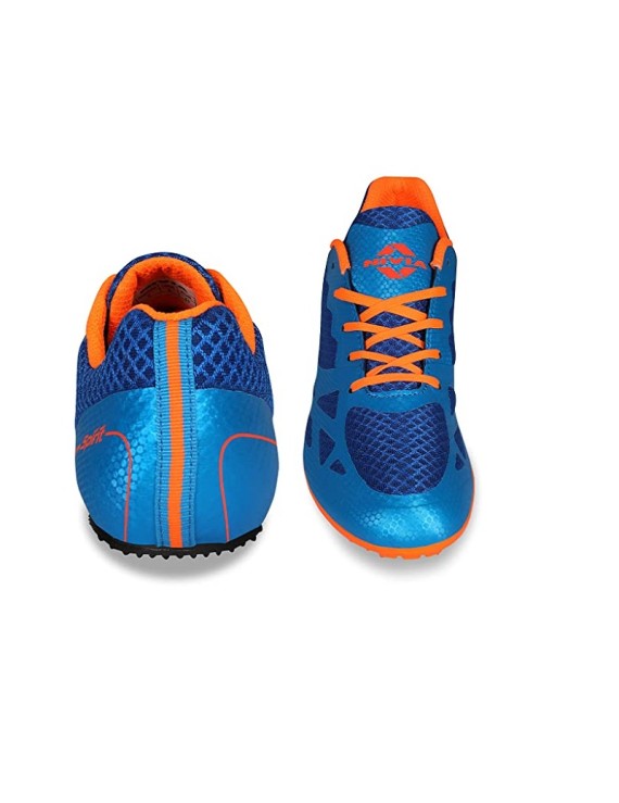 Nivia Spirit Spikes Athletic Spikes (Royal Blue)  - Buy 1 Get 1 Ankle Socks Free