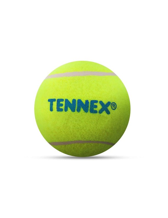 Tennex Underarm Soft Cricket Tennis Ball (Yellow) 