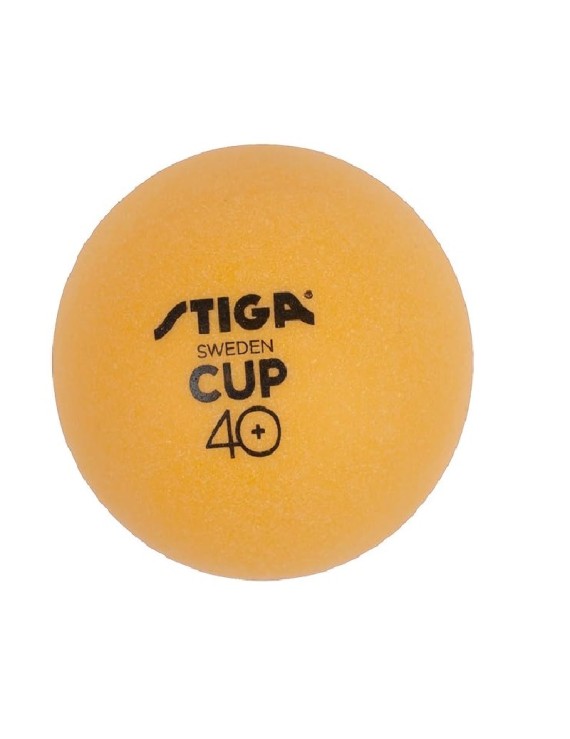 Cosco Stiga Cup 40+ Leisure Use Table Tennis Balls (Orange) 