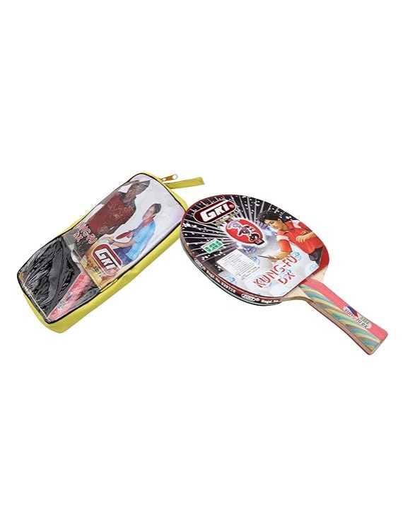 Gki Kung-Fu Dx Table Tennis Racket (Red) 