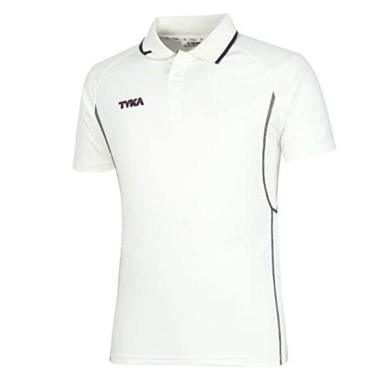TYKA APEX HALF SLEEVES CRICKET T-SHIRT (OFF WHITE) TYKA APEX HALF SLEEVES CRICKET T-SHIRT (OFF WHITE)