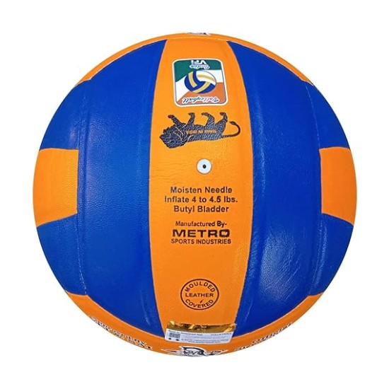 SPARTAN SUPER VOLLEY LEATHER VOLLEYBALL BALL (SIZE 4) 