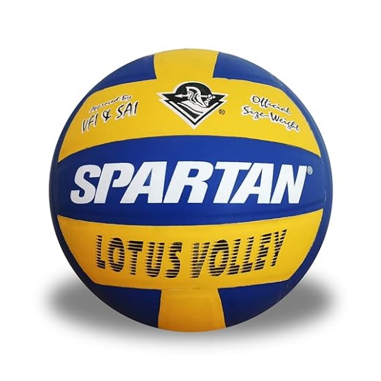 SPARTAN LOTUS VOLLEY VB504 VOLLEYBALL BALL (SIZE 4) 