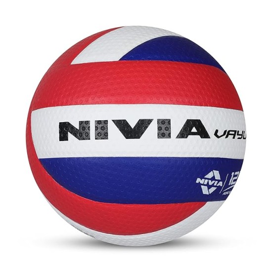 NIVIA VAYU 12 PANELS VOLLEYBALL BALL (MULTI COLOR) 