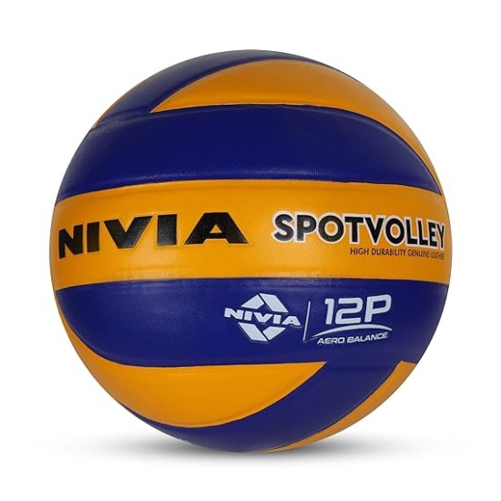 NIVIA SPOT (12P) VOLLEYBALL BALL (WHITE) 