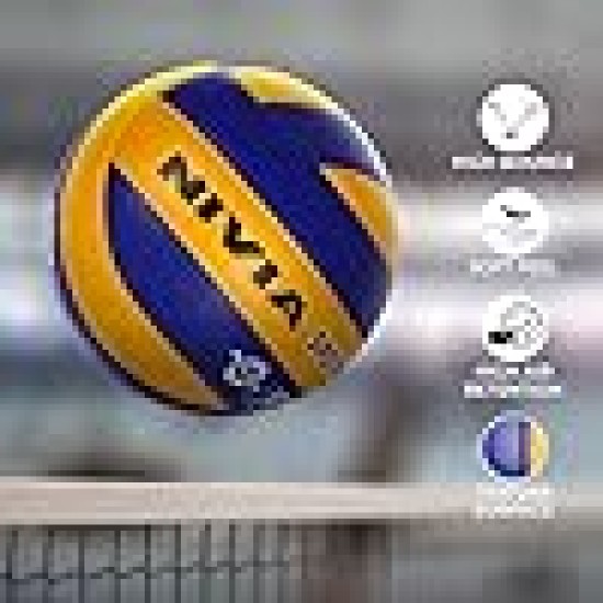 NIVIA SPOT (12P) VOLLEYBALL BALL (WHITE) 