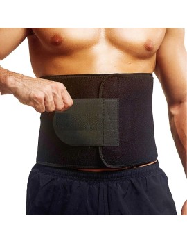 Waist And  Back Support Belt (Black) 