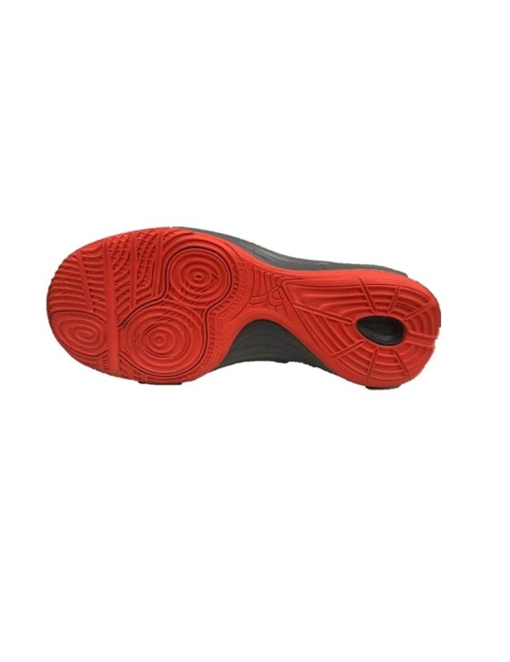 Sega Wave Hi-Top Basketball Shoes (Black Red) 