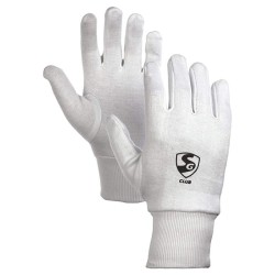 SG CLUB COTTON CRICKET BATTING INNER-GLOVES (WHITE) 
