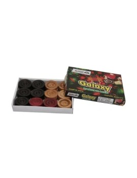 Siscaa Galaxy Wooden Carrom Coins (24 Pcs)