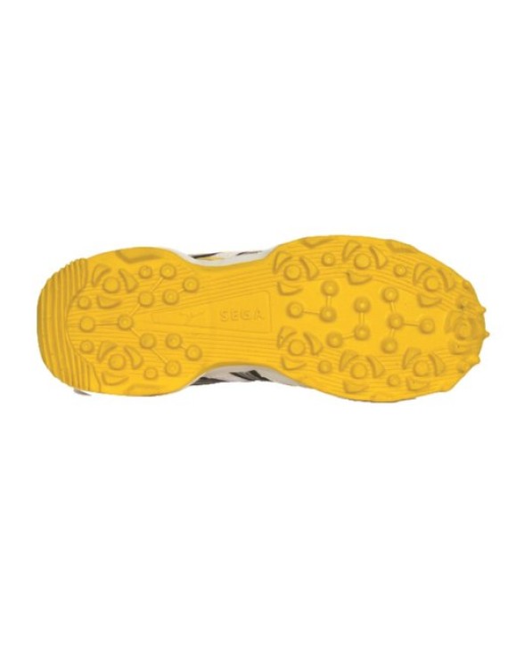 Sega Glide Cricket Rubber Shoes (Yellow)