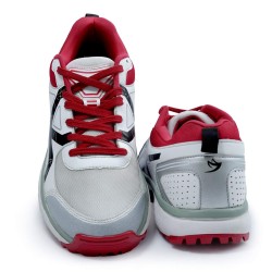 TYKA STUNNER-160 RUBBER SPIKES CRICKET SHOES (RED)