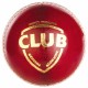 SG CLUB FOUR PIECE CRICKET LEATHER BALLS (RED) 