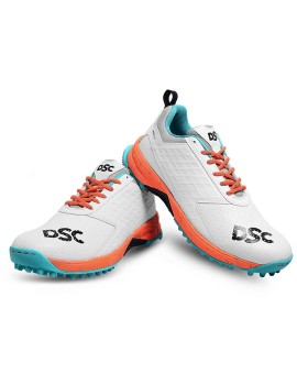 Dsc Cricket Shoe Jaffa 22 (White/Orange)