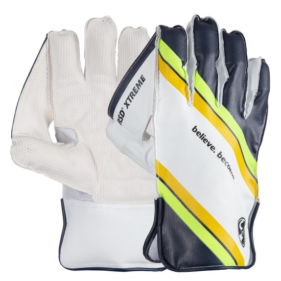 SG RSD XTREME CRICKET WK GLOVES (MULTI COLOR)