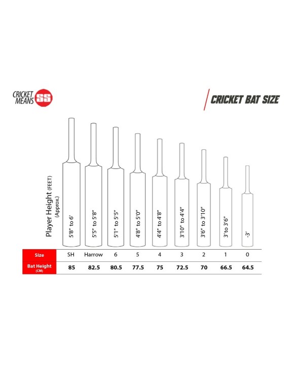 Ss Sky Super Cricket Bats (Size-5)