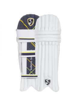 Sg Shield Junior Cricket Batting Pads (White) 