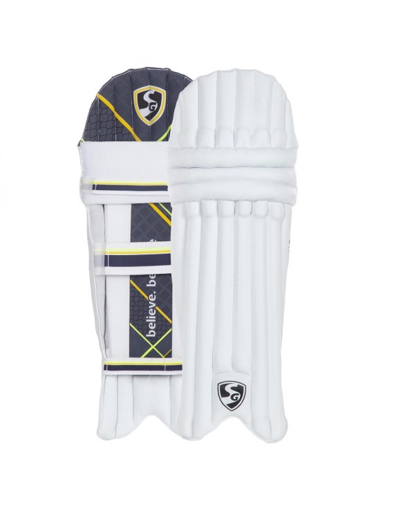 Sg Shield Junior Cricket Batting Pads (White) 