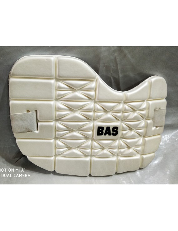Bas Rapier Moulded Chest Guard  (Men, White)