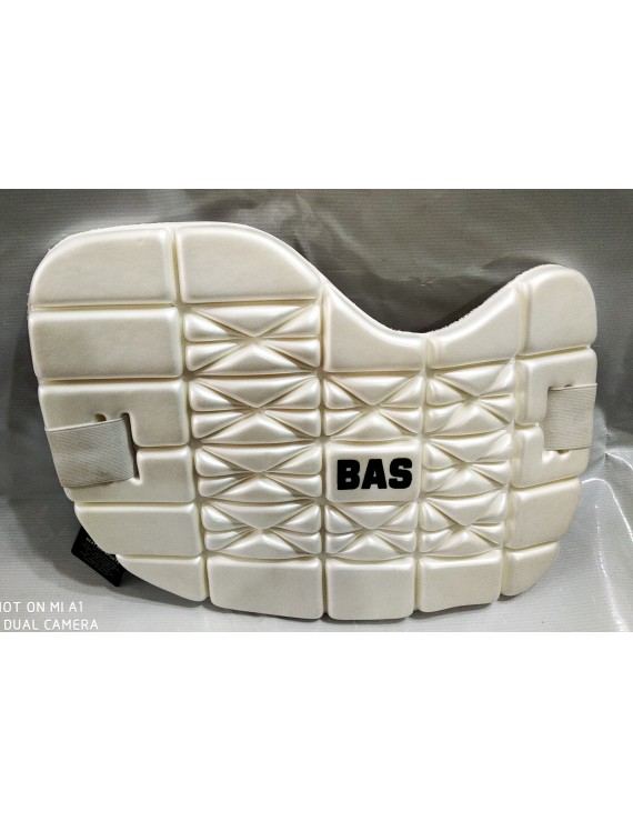 Bas Rapier Moulded Chest Guard  (Men, White)
