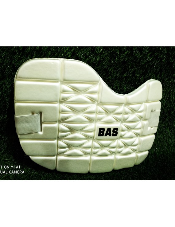 Bas Rapier Moulded Chest Guard  (Men, White)