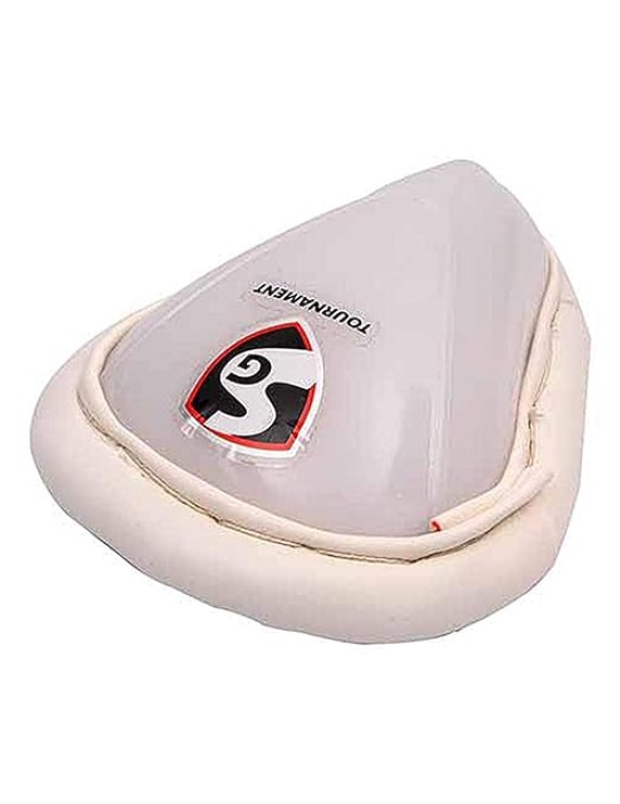Sg Tournament White Cricket Abdominal Guards (Boys) 