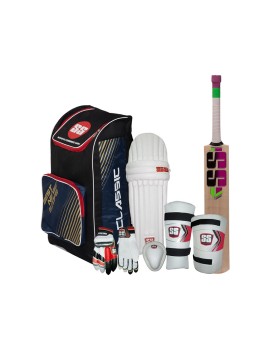 SS Ton Kashmir Willow Cricket Full Kit ( RIGHT HANDED )