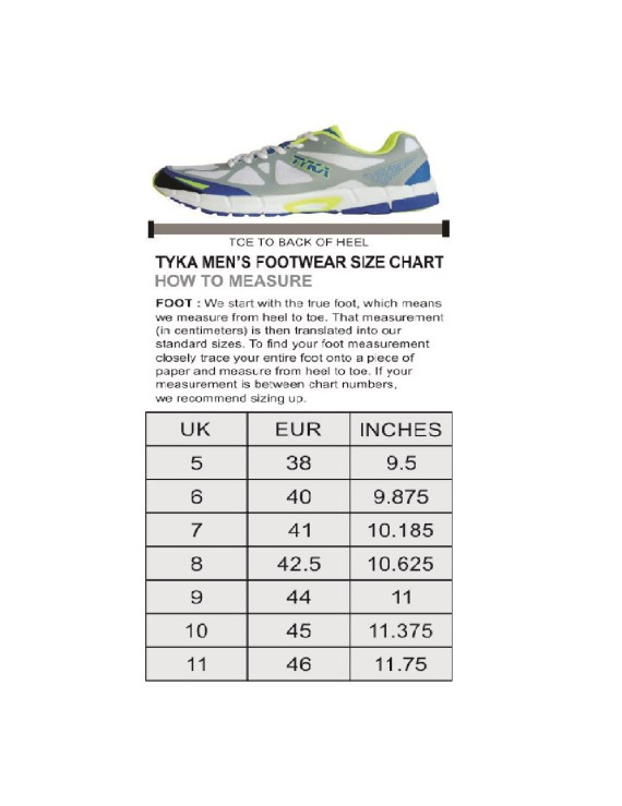 Tyka Speed 550 Sports Running Shoes (Royal Blue)