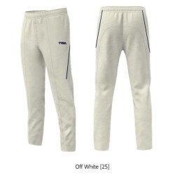 TYKA APEX FULL TRACK CRICKET TRACK PANTS (OFF WHITE) 