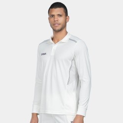 TYKA PRIMA FULL SLEEVE CRICKET T-SHIRT (OFF WHITE)