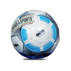 CHENDLA SPORTS PU LEATHER FOOTBALL BALLS (WHITE BLUE)  - Size 4