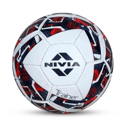 NIVIA TRAINER H.S.32-P) FOOTBALL BALLS (WHITE)