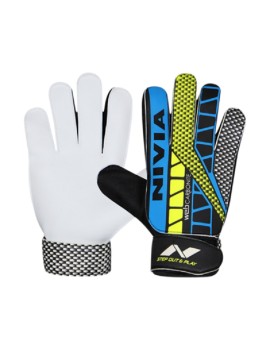 Nivia Web Football Goalkeeper Gloves (Multi Color)