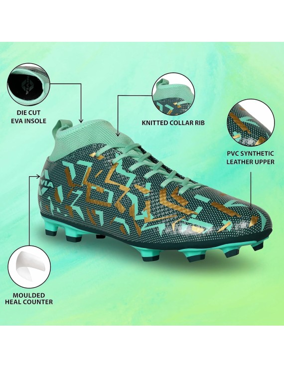 Nivia Enconnter Pro 10.0 Football Shoes (HUNTER GREEN) 