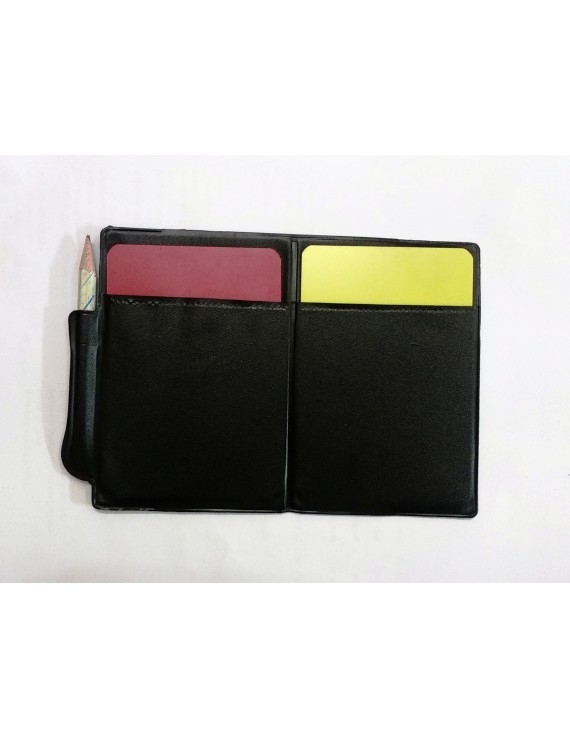 Football Referee Cards (Yellow And Red) With Score-book