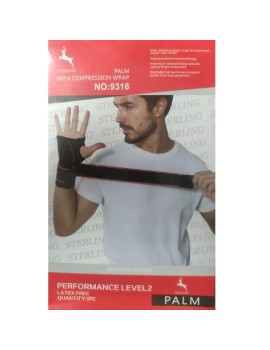 Sterling Palm And Wrist Support (Black) 