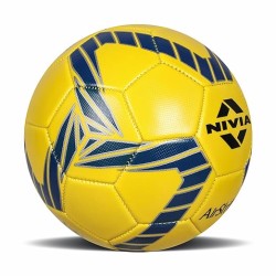 NIVIA CRATERS MOULDED VOLLEYBALL BALL (BLUE YELLOW) 