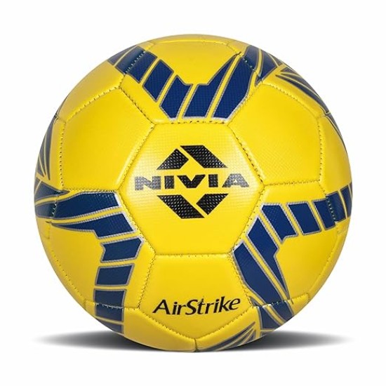 NIVIA CRATERS MOULDED VOLLEYBALL BALL (BLUE YELLOW) 