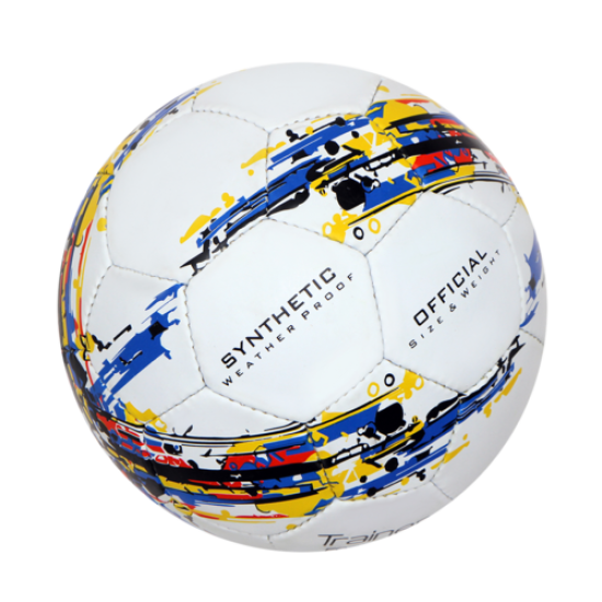 NIVIA TRAINER SYNTHETIC FOOTBALL BALLS (WHITE BLUE) 