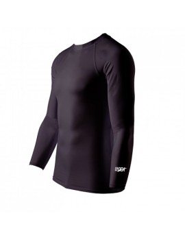 Lycot Long Sleeves Rash-Guard, Compression Inners - Black Colour