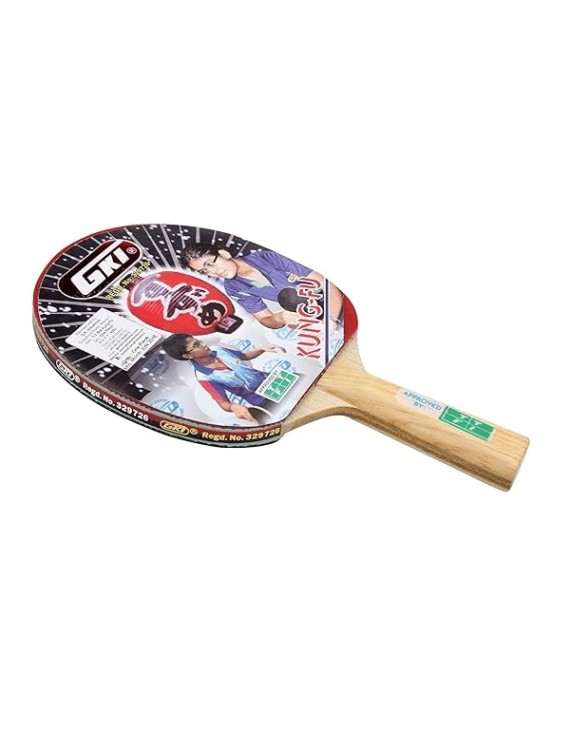 Gki Kung Fu Table Tennis Racket (Red)