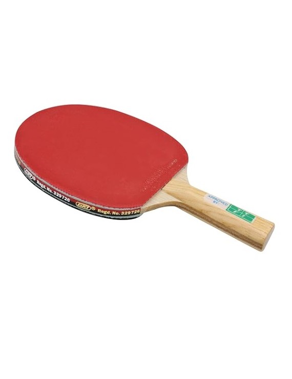 Gki Kung Fu Table Tennis Racket (Red)