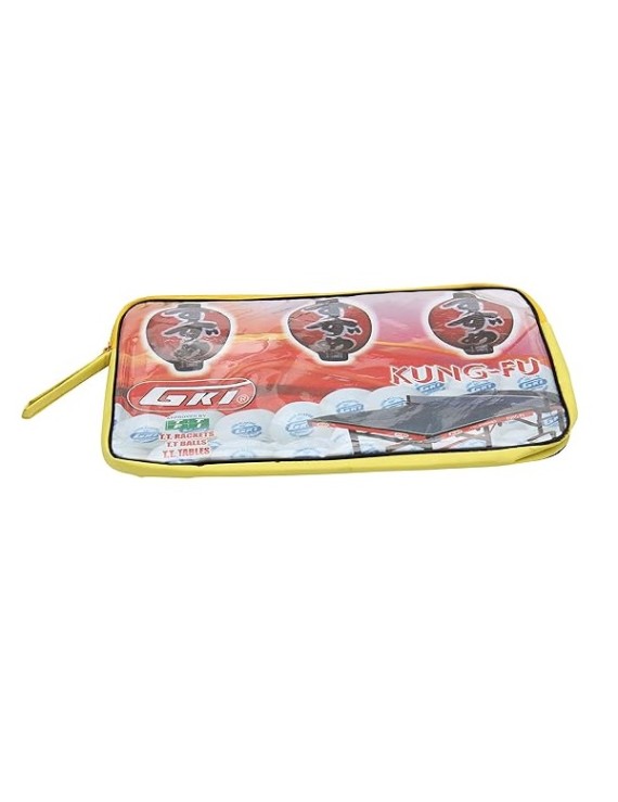 Gki Kung Fu Table Tennis Racket (Red)