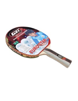 Gki Euro Star Table Tennis Racket (Pack Of 1) 